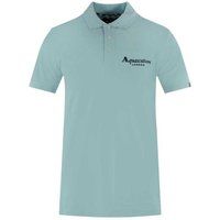 Aquascutum - "London 1851" Poloshirt für Herren/Damen Unisex (Hellblau)