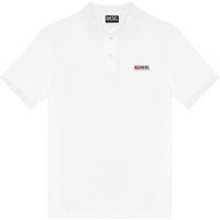 Diesel - "T Smith Div New D" Poloshirt für Herren/Damen Unisex (Weiß)