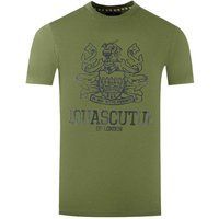 Aquascutum Herren London Aldis T-Shirt (Armeegrün)