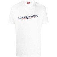 Baumwoll T-Shirt mit Grafikprint