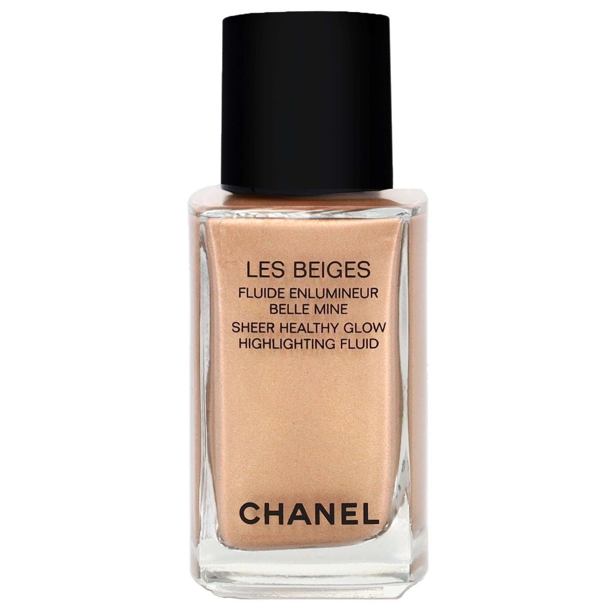 Transparentes gesundes Glow-Highlighting-Fluid