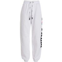Relaxte Jogginghose mit Grafikprint