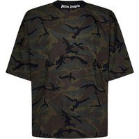 T-Shirt im Oversize-Schnitt mit Camouflage-Print