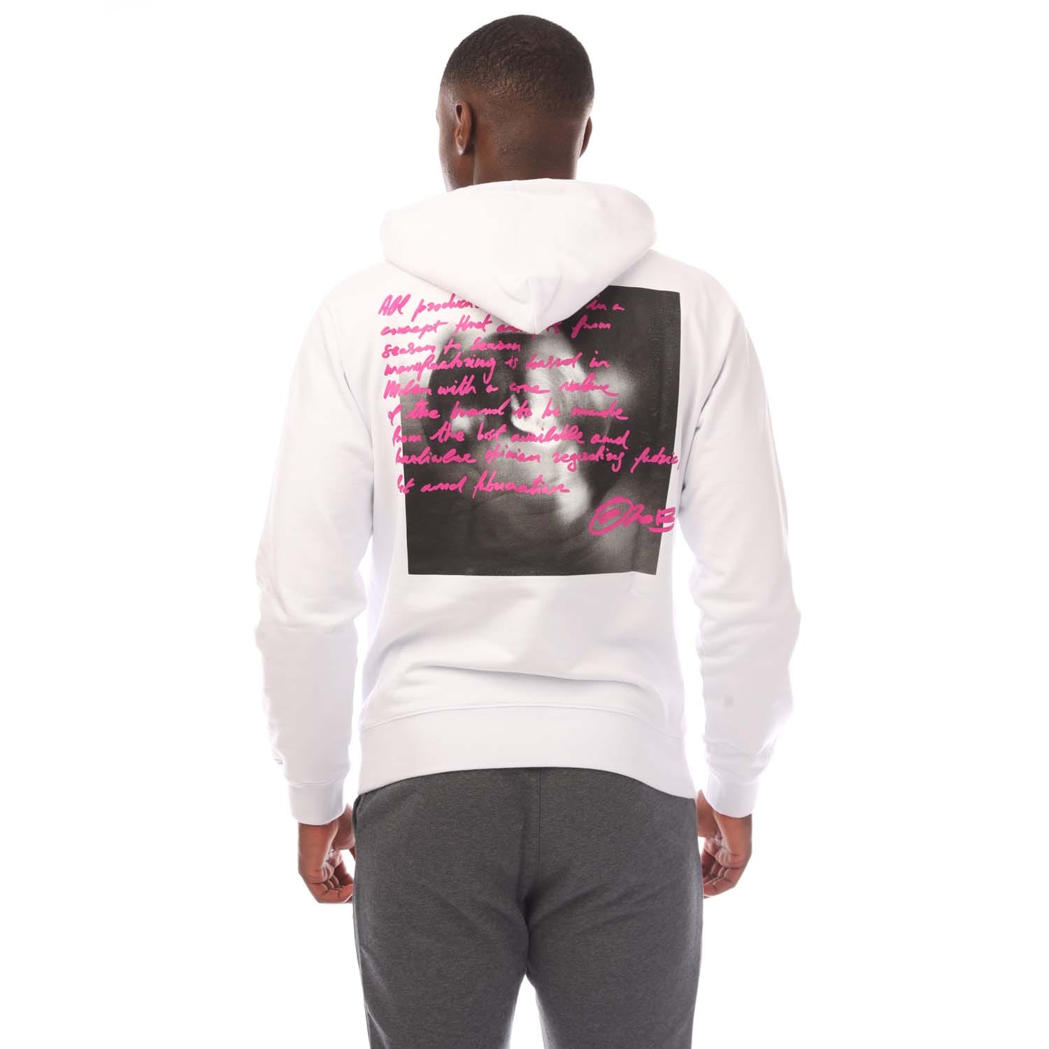 Slim-Fit Hoodie mit Grafikprint