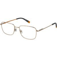 Rechteckige Vollrand-Metallbrille