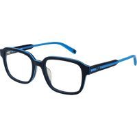 Quadratische, blaue Vollrandbrille
