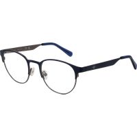 Runde Metall Vollrandbrille