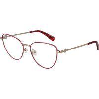 Cat-Eye Brille mit Metallgestell