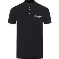 Aquascutum Unisex Erwachsene London Klassisches Poloshirt (Schwarz)