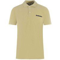 Aquascutum Unisex Erwachsene Boxed Logo Polo-Shirt (Beige)