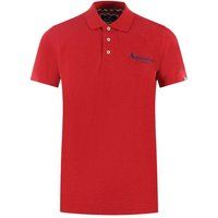 Aquascutum Unisex Erwachsene London Klassisches Polo-Shirt (Rot)