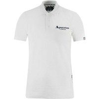 Aquascutum Unisex Erwachsene London Klassisches Poloshirt (Weiß)
