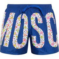 Moschino - Badeshorts für Herren, Logo (Leuchtendes Blau)