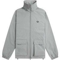 Fred Perry - Jacke für Herren, Aufgesetzte Tasche (Grau)