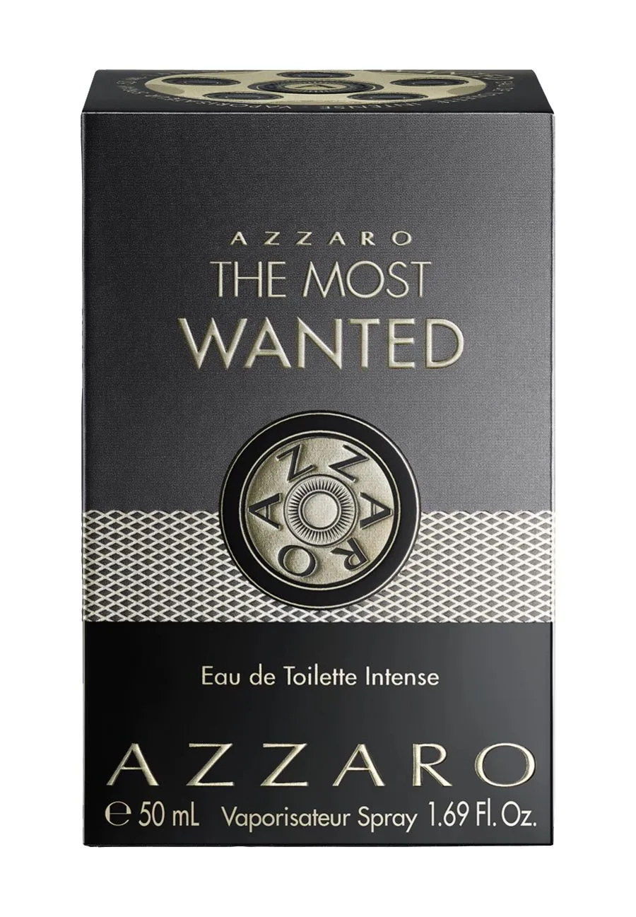 AZZARO Wanted The Most Eau Toilette Intense, de Toilette, Herren, frisch, KLAR, 50