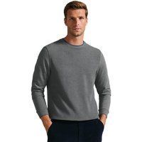 Herren Sweatshirt mit strukturierter Vorderseite, lange Ärmel