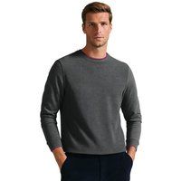 Herren Sweatshirt mit strukturierter Vorderseite, lange Ärmel