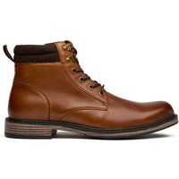 Herren-Leder-Schnürstiefeletten