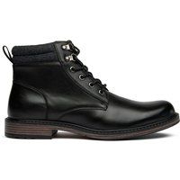 Herren-Leder-Schnürstiefeletten