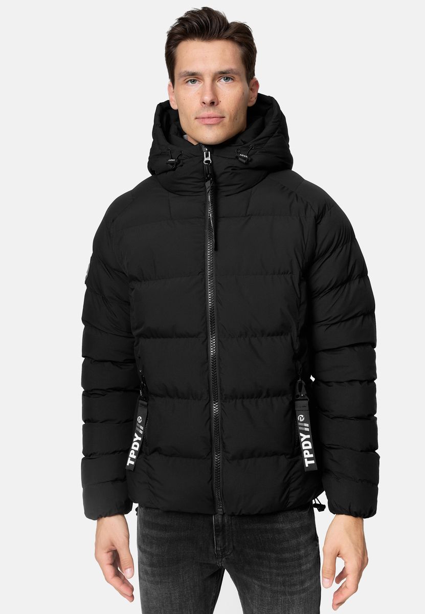 Urbane Steppjacke mit Kapuze