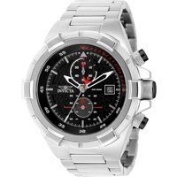 Schwarz Zifferblatt Edelstahl Uhr