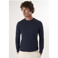 Herren Klassischer Rundhals Pullover