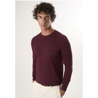 Herren Klassischer Rundhals Pullover