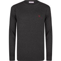Herren Klassischer Rundhals Pullover
