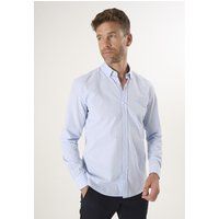 Schwarz-Weißes Gingham Langarmhemd