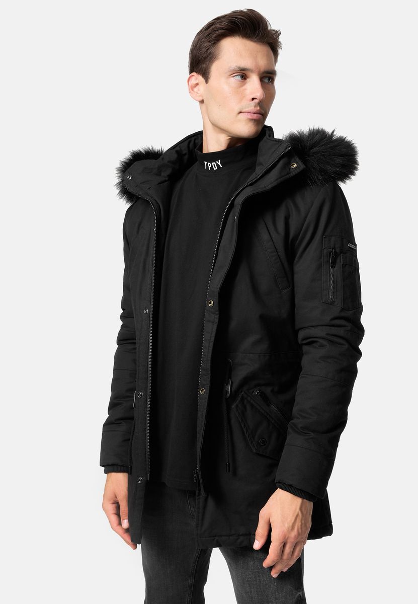 Julius Utility-Parka mit Kunstfell