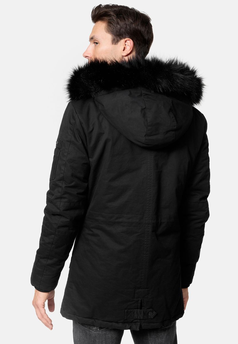 Julius Utility-Parka mit Kunstfell