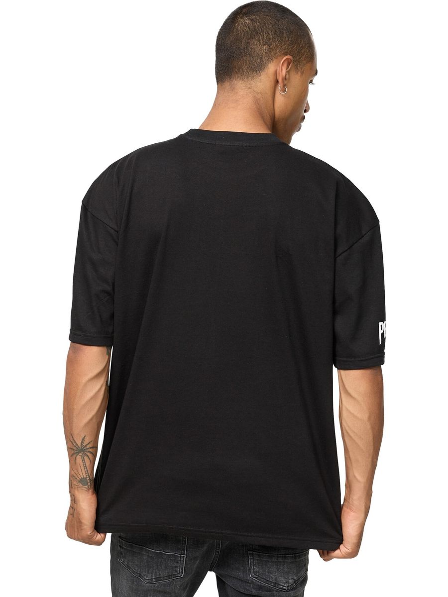 Lockeres T-Shirt mit Grafik-Logo