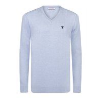 Klassischer Herren Strickpullover mit V-Ausschnitt