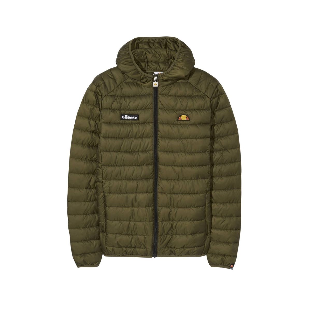 Gesteppte leichte Pufferjacke mit Kapuze