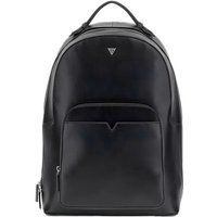 Minimalistischer Lederrucksack mit Tasche
