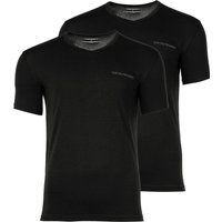 Emporio Armani Logo V-Ausschnitt T-Shirt Set