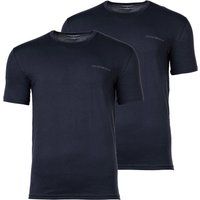 Klassisches Baumwoll T-Shirt Set mit Rundhalsausschnitt