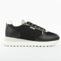 Schwarze modische Sneaker mit Glitzerdetail