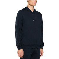 Herren-Kapuzenpullover mit durchgehendem Reißverschluss und Ärmellogo