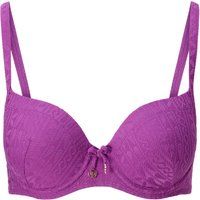 Geblümtes Bügel-Bikini-Oberteil mit Bindeband