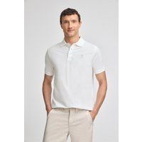 Klassisches Piqué-Baumwoll-Poloshirt