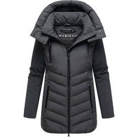 Softshell Wintermantel mit Kapuze