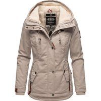 Winterparka mit Kapuze und Teddyfutter