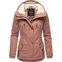 Winterparka mit Kapuze und Teddyfutter
