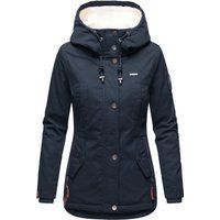 Winterparka mit Kapuze und Teddyfutter