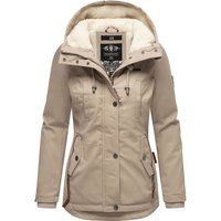 Winterparka mit Kapuze und Teddyfutter