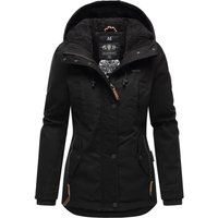 Winterparka mit Kapuze und Teddyfutter