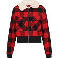 Mymo Jacke Frauen rot schwarz