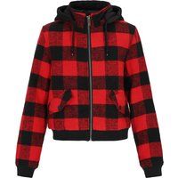 Mymo Jacke Frauen rot schwarz