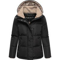 Gesteppte Pufferjacke mit Kapuze